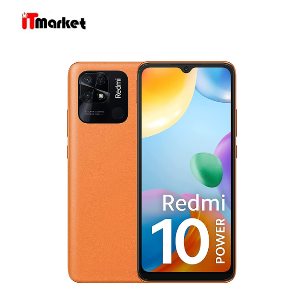 گوشی موبایل شیائومی مدل Redmi 10 Power دو سیم‌ کارت ظرفیت 64/128 گیگابایت و رم 8 گیگابایت