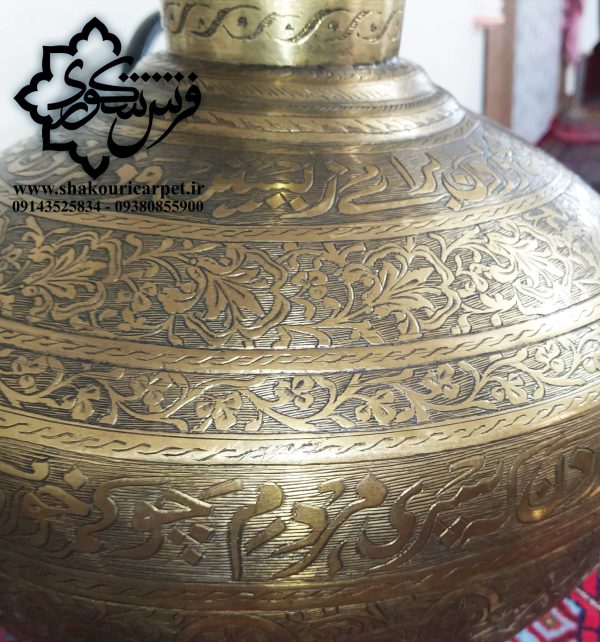 دخل برنجی تمام قلم دوران قاجار | خرید از فروشگاه شکوری