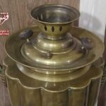 سماور برنجی ذغالی قدیمی ایرانی | خرید صنایع دستی از فروشگاه شکوری