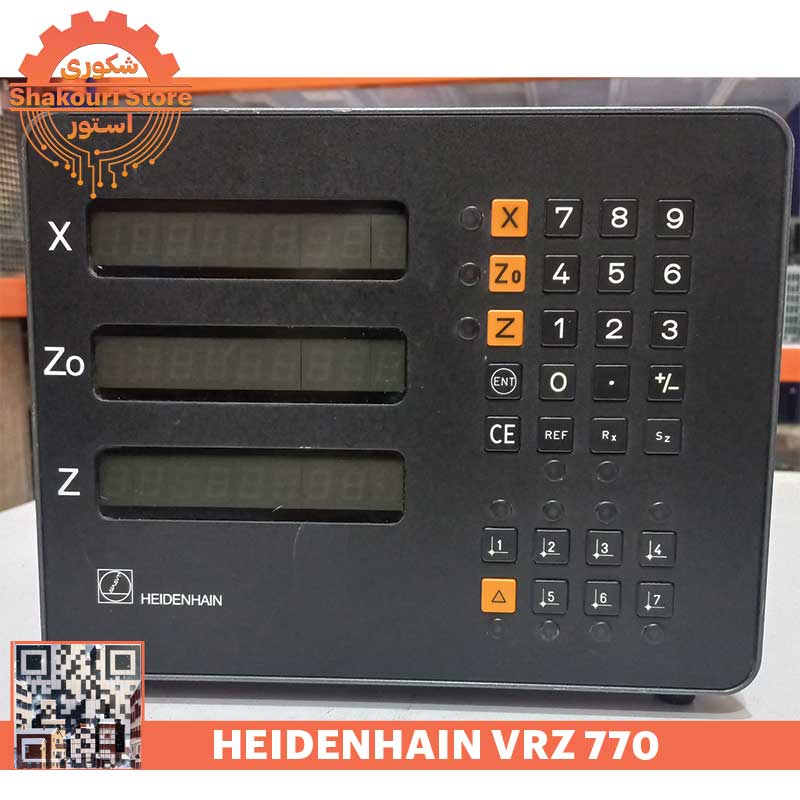 کنترلر هایدن هاین سه محور خطی برای فرز CNC | مدل VRZ 770