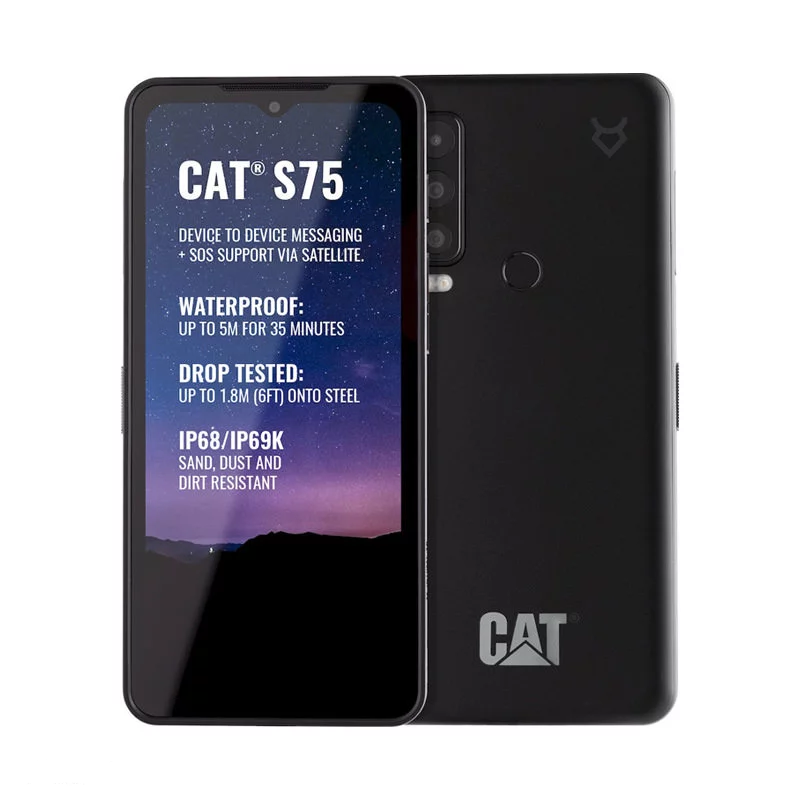 گوشی موبایل کاترپیلار مدل Cat S75 5G دو سیم کارت ظرفیت 128/6 گیگابایت